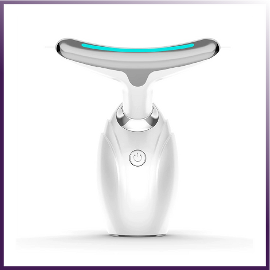 Dispositivo de terapia LED para lifting de cuello y rostro