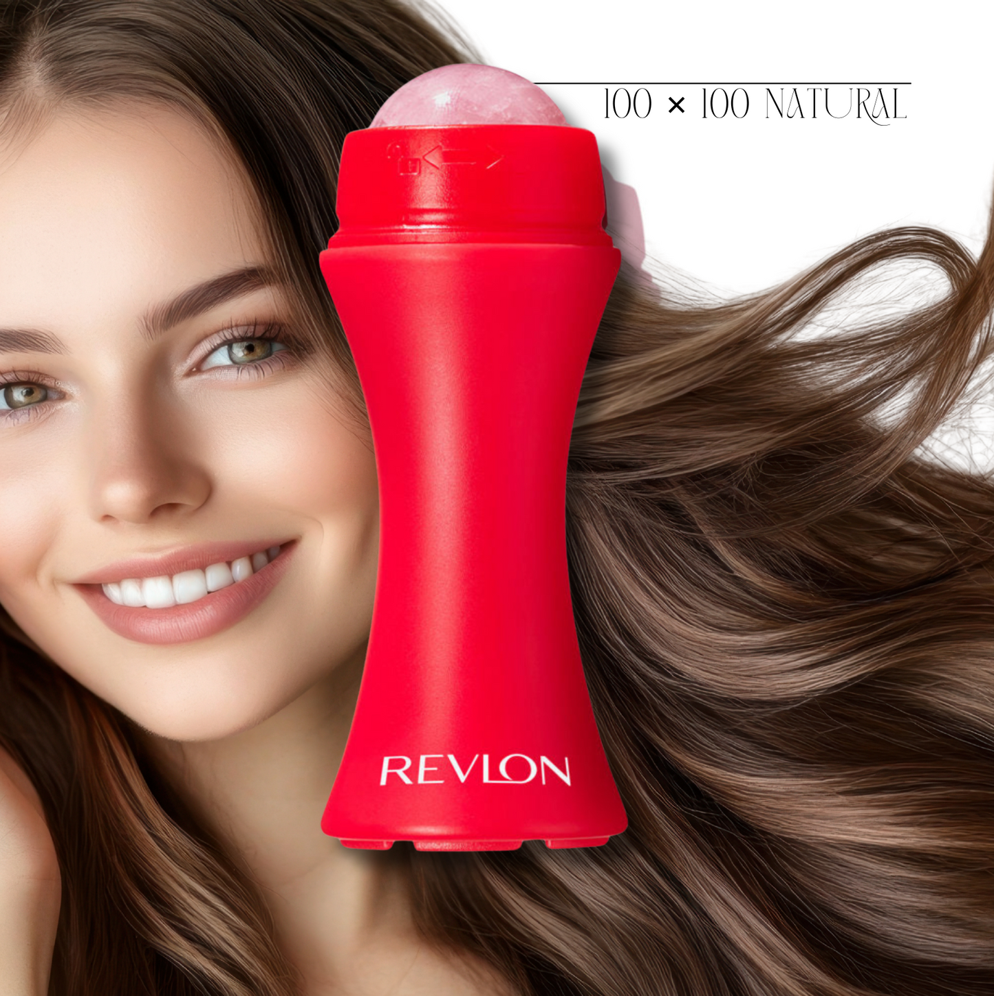 Rodillo Facial de Cuarzo Rosa Natural – Reafirma y Desinflama tu Piel