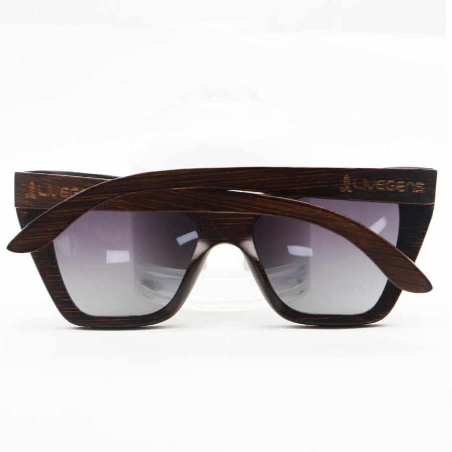 gafas de sol de bambu