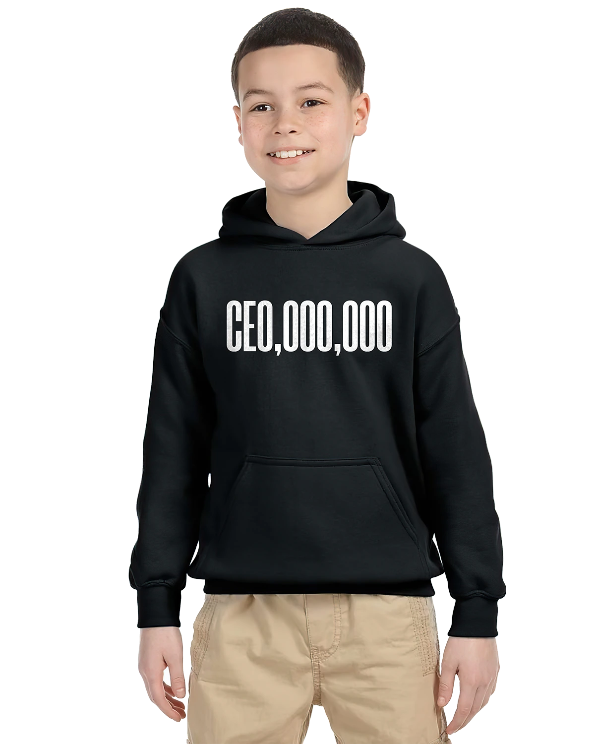 Sudadera unisex para niños CEO, OOO, OOO