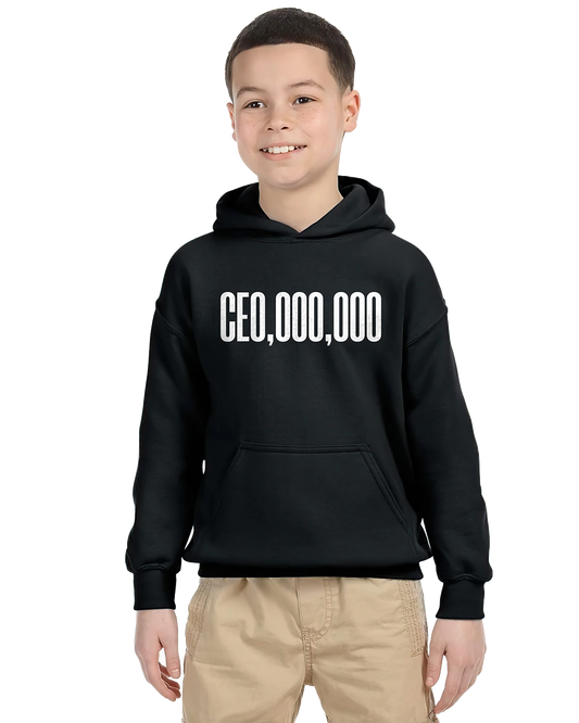 Sudadera unisex para niños CEO, OOO, OOO