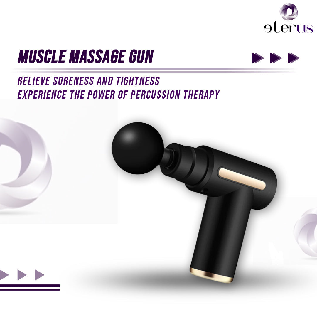 Pistola de masaje muscular