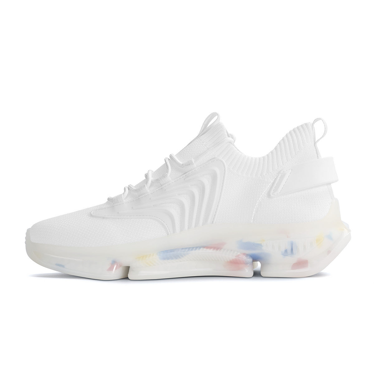 White Air-Cushion Sneakers-2