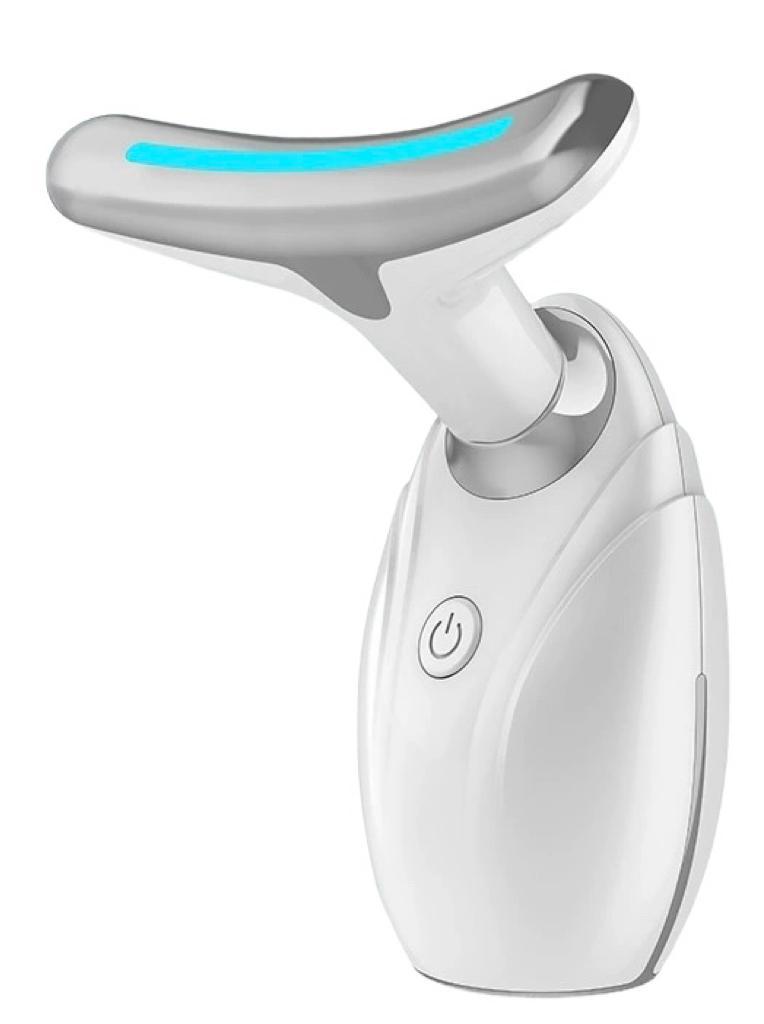 Dispositivo de terapia LED para lifting de cuello y rostro