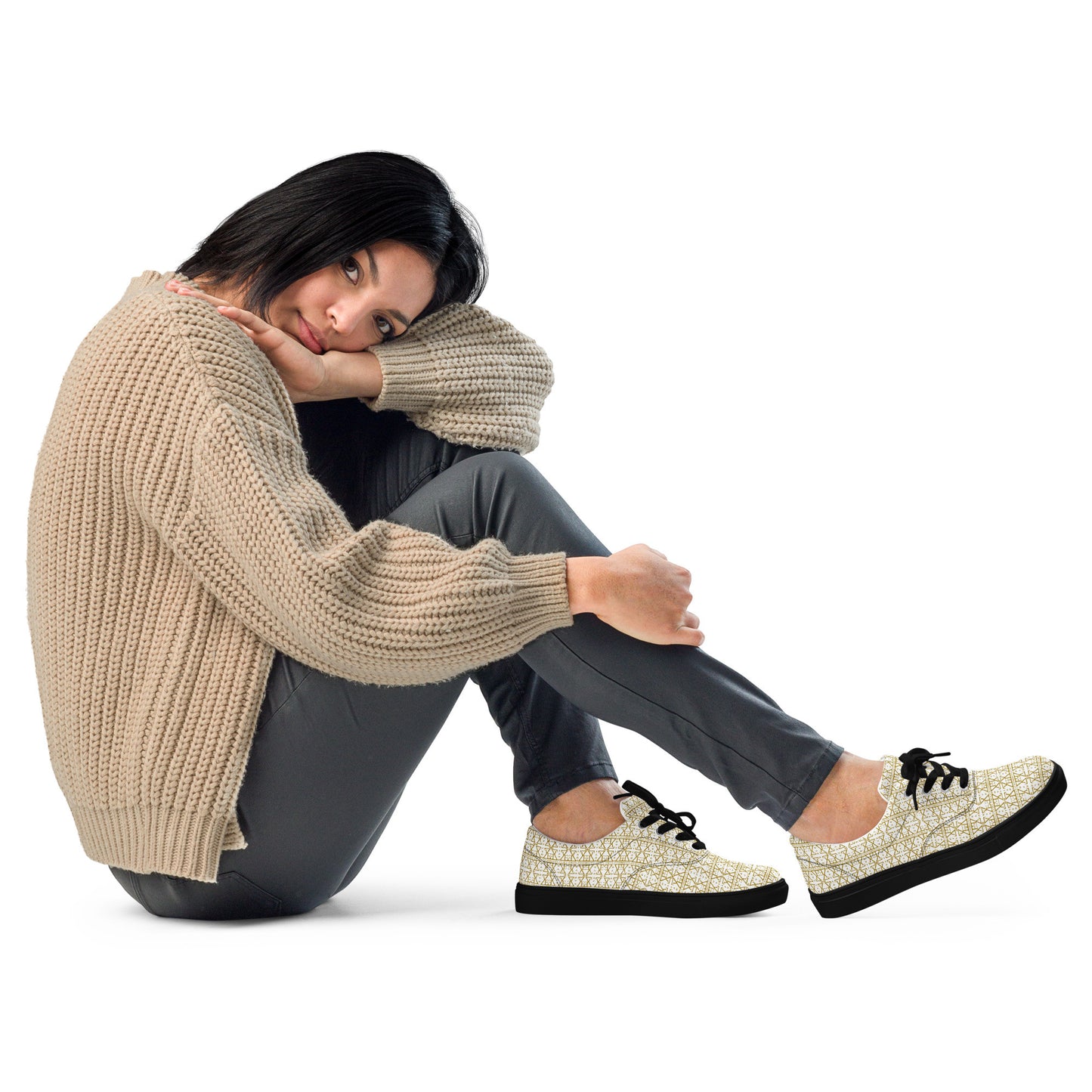 Women's lace-up shoes-1